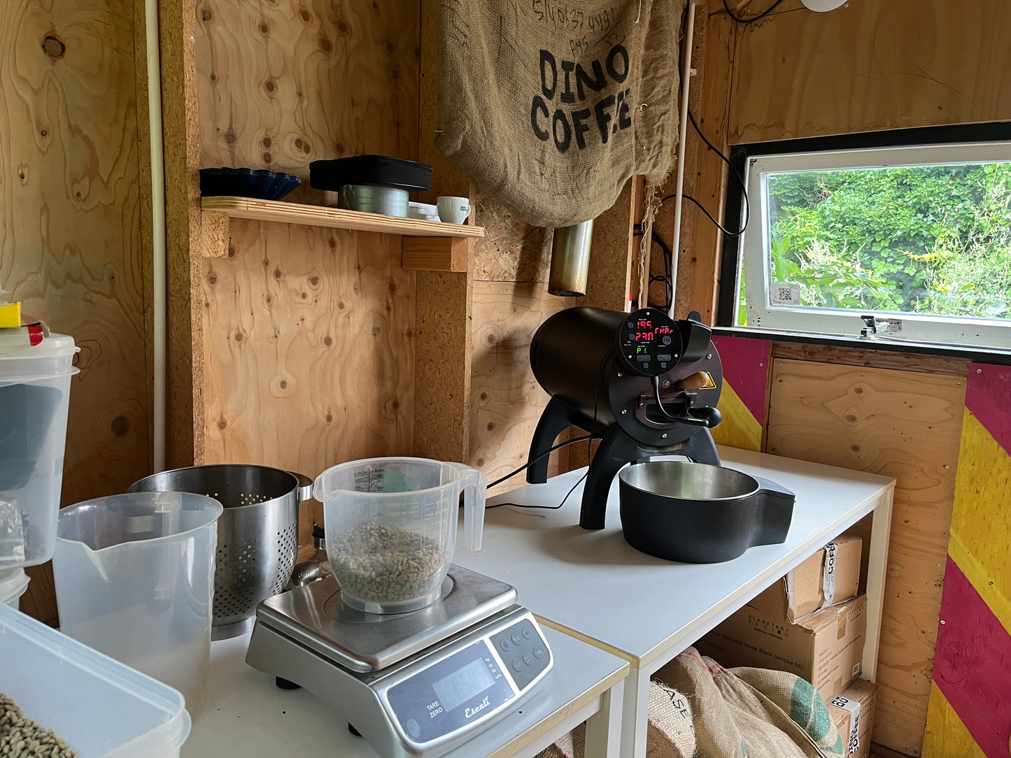 Taller de tostado de café