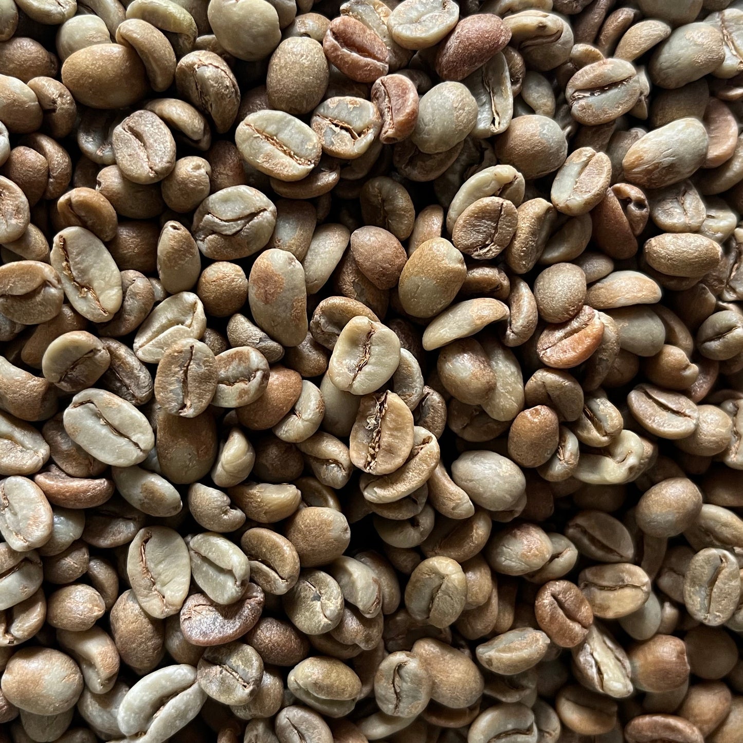Unroasted (green) coffee per kg